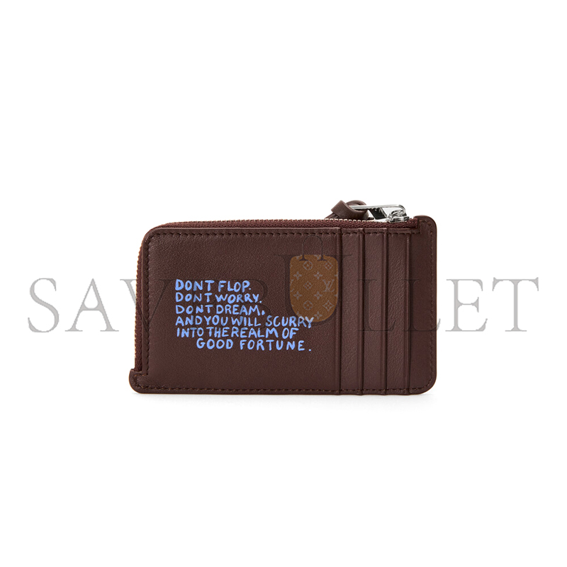 L0ew* CATS COIN CARDHOLDER IN CLASSIC CALFSKIN C643Z40XAL (13*7.5*1cm)